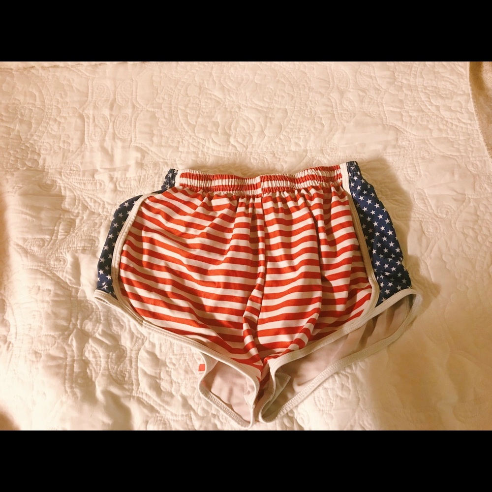 Krass & Co American Flag Shorts